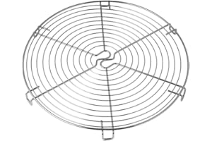 DR. OETKER Dr Oetker 1655 Présentoir à gâteaux 32 cm, support à gâteau rond, grille de refroidissement à pâtisserie, volette à pâtisserie, grille de glaçage pour pâtisserie, chrome, 30 cm