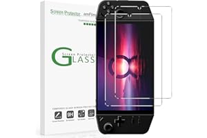 amFilm Confezione da 2 Pellicole Protettive per Lenovo Legion Go Handheld 2023, in Vetro Temperato, Copertura Completa da 8,8", Trasparente ultra HD, Antigraffio, Anti-impronte