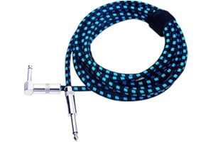 Rayzm kable do instrumentu muzycznego, czarny kabel do gitary