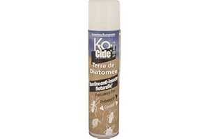 KOCIDE K-Ocide - Terre de Diatomée - Insectes Rampants - Produit Naturel - Action Mécanique - 400 ml, voir photo