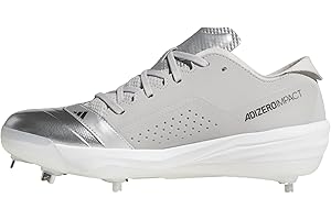 ADIDAS ORIGINALS adidas Adizero Impact Silver Speed Baseball, Scarpe da Ginnastica Uomo