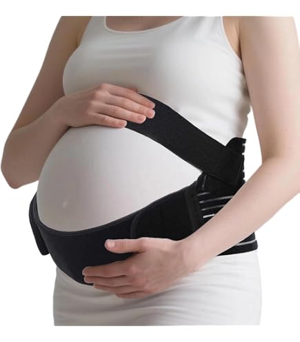 VKFOFEG Universelle & Réglable Ceinture de Sécurité de Grossesse, Ceinture Grossesse Femme Enceinte Empêche le Pincement de l'abdomen, pour Femme Enceinte, Protection Ventre Bébé à Naître - Noir VKFOFEG Universelle & Réglable Ceinture de Sécurité de Grossesse, Ceinture Grossesse Femme Enceinte Empêche le Pincement de l'abdomen, pour Femme Enceinte, Protection Ventre Bébé à Naître - Noir