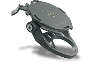 SKS Germany COMPIT STEM Porta Cellulare Manubrio (Integrato in Modo Stabile e Sicuro, Chiusura a baionetta, Orizzontale e Verticale, Materiale di Montaggio Incluso) Unisex-Adult, Nero, One Size