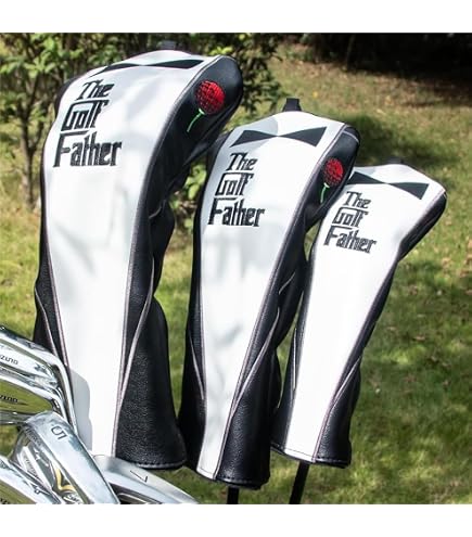 SHABIER Funda Para Putter De Golf | Protector De Piel Sintética Con Cierre Magnético | Diseño Cangrejo Amarillo | Cuchilla Estándar