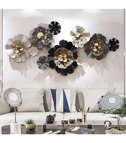 KOKOMOON Metal Iron (ZX DECOR) Decorative Wall Art/Sculpture