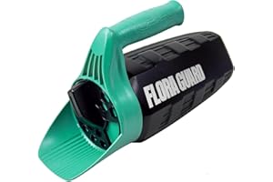 FLORA GUARD Épandeur à Main, Ouverture réglable pour graines de Gazon, Engrais, Aliments pour Plantes, sel de déneigement et Fonte de Neige, léger et Facile à Utiliser pour Femmes et Seniors.