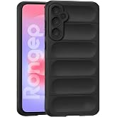 Rongep [Rugged-Shield] Samsung Galaxy A37 i&ccedil;in Kılıf İ&ccedil;i S&uuml;et Dokulu Koruyucu Kalın Yapılı Kamera Y&uuml;kseltili A 37 Kılıf Kayma