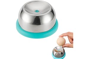 ZHUDAZHAO Eierstecher Eipicker,Eierpiekser,Eipicker Aus Edelstahl,Eieröffner,Eierpicker Eierstecher,Eierpickser,Eieranpiekser,Eierknacker,Eierschäler für Gekochte Eier,Küchenutensilien für Egg Gadget