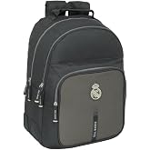 Safta Real Madrid 3rd Team 24/25 &ndash; Children's School Backpack, Ideal for Children of Different Ages, Comfortable and Versatil