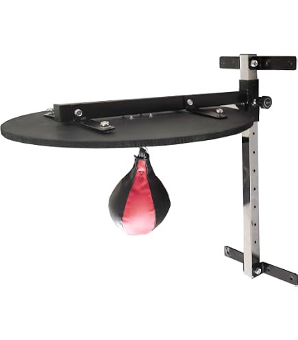 Speedball Kit Plate-forme Professionnelle Avec Roulement Et Punching Ball En Cuir Medium