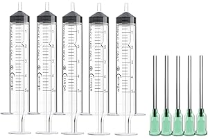 Ciringe 5 ml Syringe with 14G Green Mixing Kit - 5 Sets