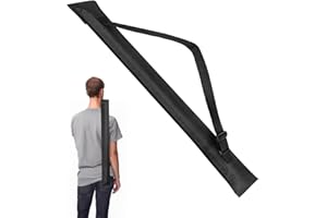 CARPLUSSTUDIO Snooker-Billiard-Lightweight Portable-Snooker Cue Case - Pool Cue Bag Case Lightweight Portable Fabric Carry Bag - Protect Your Cue On-The-Go，for Billiard Stick Rod（1/2）