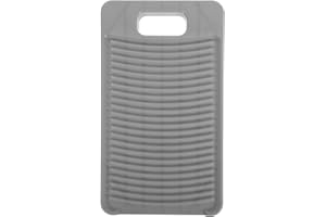 ALIPIS Asse Lavapanni Antiscivolo Appendibile in Plastica Pp Grigio 11.2X6.3X0.6 Pollici Per Lavare Vestiti a Mano Casa Efficienza Alta Risparmio Spazio