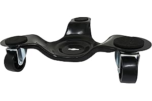 SHEPHERD HARDWARE Move-It 9442 12-Inch Steel Tri-Dolly, 300-lb Load Capacity