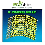 Diseño exclusivo Ecoshirt Z9-3HL1-ONV4 - Pegatinas Llanta Rim Mavic Crossmax SL Pro 29\" AM50 MTB Downhill, Multicolor