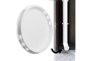 FSWWSF Tappi per tubi di ventilazione, 100 mm, dn 100, copertura per tubo di ventilazione, tappi per tubi di drenaggio, plastica ASA, resistente ai raggi UV