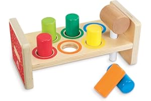 Early Learning Centre Wooden Hammer Bench For Children From 12 To 36 Months Wooden Toys 1 Year Old Baby Hammer Toy Elc Toys Wooden Hammer Toy Kids Hammer Hammer Bench Toy Toddler Hammer