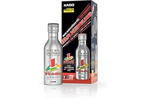 XADO Conditionneur de métal atomique Maximum Revitalizant® 1Stage Engine Oil Additive Additif pour huile de moteur pour réparation et usure, 225ml
