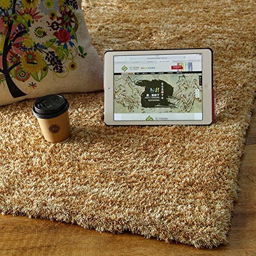 Modern minimalist bedroom carpet in the living room bed room bed blanket thick rectangular windows sofa table mats,140cm * 200cm,Beige