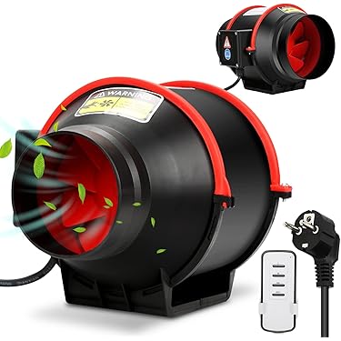 Afzuigventilator, wandventilator, plafondventilator, afvoerventilator voor badkamer, keuken, garage