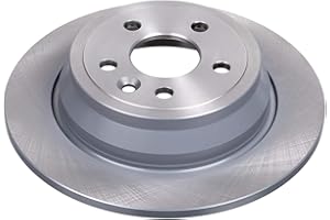 Blue Print ADJ134366 Brake Disc Set (2 Brake Disc) rear, full, No. of Holes 5