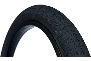 EASTERN BIKES Eastern Throttle Series 20 x 2.4, 2.3, 2.2 Inch Tyre (Black & Yellow & White) Designed for BMX, Kids Bikes, & Folding Bicycles