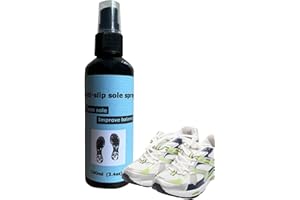 ZHUMCCY Spray Suelas Antideslizante, Spray Antideslizante Para Suelas De Zapatos Spray Antideslizante Para Suelas De Zapatos, Mejora La Estabilidad Y Protege Las Suelas,100ml