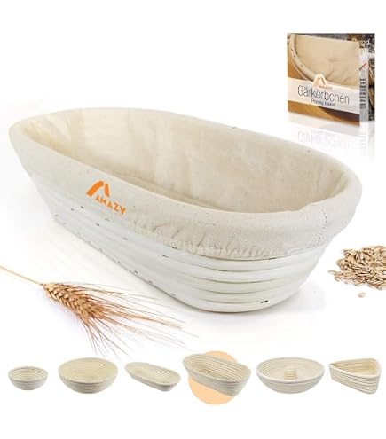 WATIIFUFU Corbeille à Pain Vignes Naturelle Forme Cœur Avec Couvercle - Panier Fermentation Cuisson