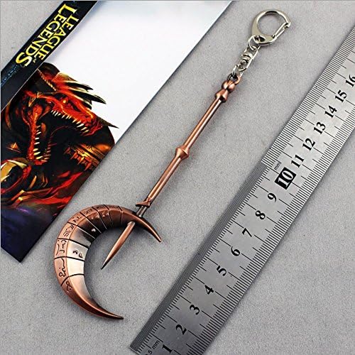 League of legends  Son of the stars Solaka weapons model props Keychain