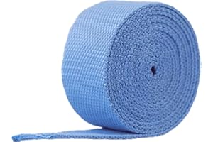 YunYunStrap Cotton webbing strap for bags handles strapping, 25mm by 5, 10, 20 Yards