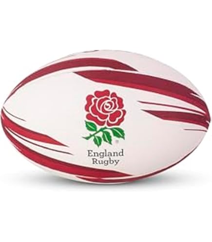 Gilbert 6 Nations Replica Rugby Ball. (Size Mini