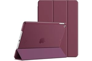 JETech Etui dla iPad 9/8/7 (10,2 Cala, Modelu 2021/2020/2019, 9./8./7. Generacji), Case z Obudowa, Automatycznie Budzi/Spać (Wino)