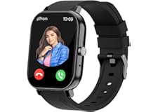 PTron Newly Launched Force X10S Smartwatch with Bluetooth Calling, 1.85" Full Touch Display, 600 NITS Brightness, HR, SpO2, W