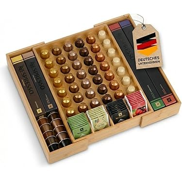 Bakaji Panier à linge porte en bambou avec tissu gris porte-linge