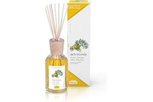 Helan, I Profumi della Casa, Profumatore per Ambienti con Foglie di Artemisia - Profumo Ambiente con Bastoncini per Diffusori dalla Fragranza Esotica, con Latte di Cocco e Fiori d'Arancio - 250 ml