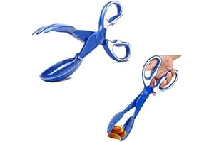 Xrten Pooper Scooper per Cani e Gatti,Portatile Cane Palette per Escrementi Raccogli(Blu)