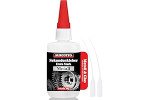 Klej błyskawiczny do metalu, ekstra mocny, 30 g, Surcotto klej do metalu, bardzo mocny, wodoodporny, odporny na wysokie temperatury, płynny, przezroczysty, klej do metalu do klejenia wszelkiego