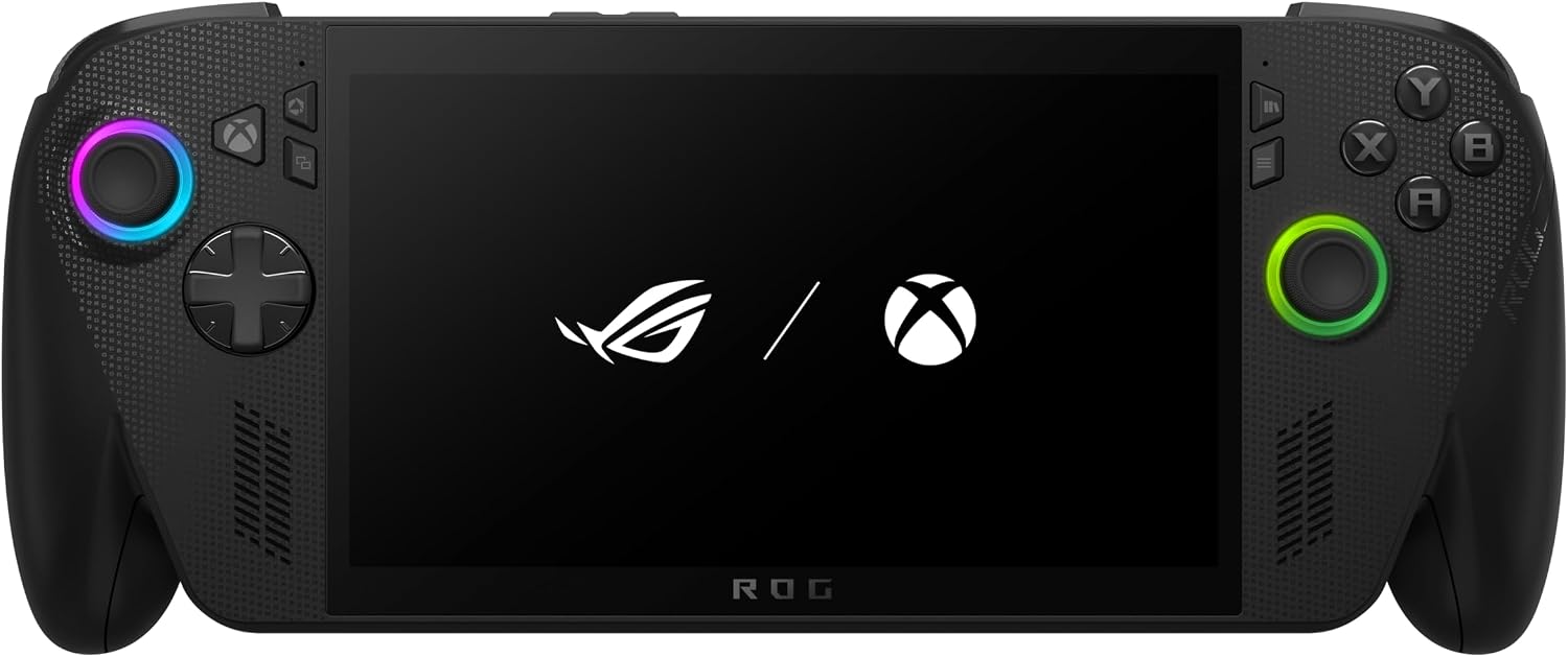 ASUS ROG Xbox Ally X - Consola Portátil Gaming 7" Full HD 120Hz (AMD Ryzen AI Z2 Extreme, 24GB RAM, 1TB SSD, Batería 80Wh, Windows 11, Consigue 3 meses gratis de Game Pass Premium) - Color Negro