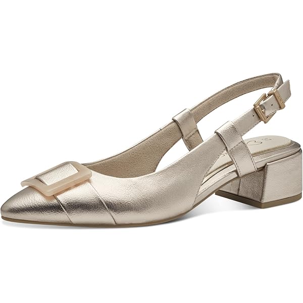 MARCO TOZZI Sling by Guido Maria Kretschmer 2-29505-42 dames, Platinum, 37 EU