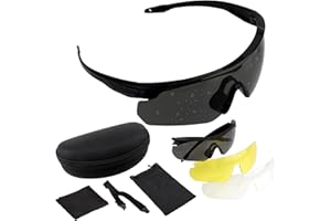 FOCUHUNTER Lunettes de sport Lunettes anti-buée, Lunettes de soleil anti-UV400 Hommes et femmes pour le cyclisme, la randonnée, la course, la lecture