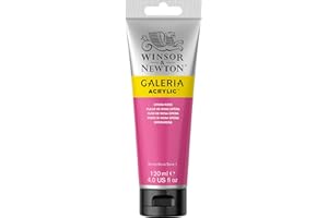 ‎WINSOR & NEWTON Winsor & Newton 2131448 Galeria Acrylfarbe, hohe Pigmentierung, lichtecht, buttrige Konsistenz, 120 ml Tube - Opernrosa