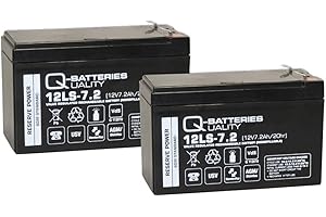 Q-Batteries Ersatzakku für APC Smart-UPS 750/ Pro 900 RBC123/ Markenakku mit VDs