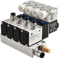 Heschen 3/2-Wege-Magnetventil 3V210-08 – DC12V, PT1/4, 0,15-0,8 MPa, Für Pneumatische Systeme