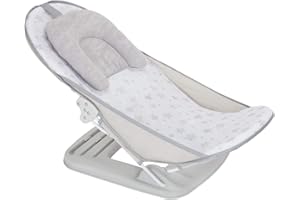 JUST4BABY Foldable & Adjustable Home & Travel Baby Bather Bath Seat UK Seller (Grey Bather 286)