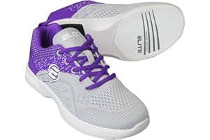 Elite Damen Comfort Bowlingschuhe – universelle Gleitsohlen, ultraleichtes Netzgewebe, athletischer Stil für Bowler