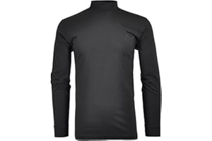 RAGMAN Herren Stehkragenshirt Langarm