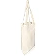 IMFAA Plain Tote Medium(40x36+60) Cm 100% Cotton Canvas Reusable Shoulder/Hand Tote Shopping Bags.