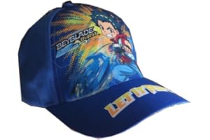 Beyblade Burst Berretto da Baseball, CAPP Cappy per Bambini, Ragazzi e Ragazze in Rosso/Blu