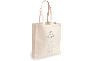 Loxato Tote Bag - Sac Tissu - Sac Fourre Tout Femme - Sac En Toile - Sac Tote Bag - Tote Bag Coton 100% - Sac Jute Extra Large 8cm - Sac Coton - Grand Tote Bag 35 x 42 x 8 cm
