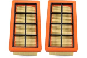 MCHNIC 2 filtri a pieghe piatte per Kärcher 6.415-953.0 AD2 AD3 AD4 Premium AD 3.000, AD 3.200, aspirapolvere per la pulizia della polvere